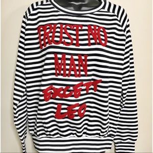 Eleven Paris trust no man except Leo sweatshirt